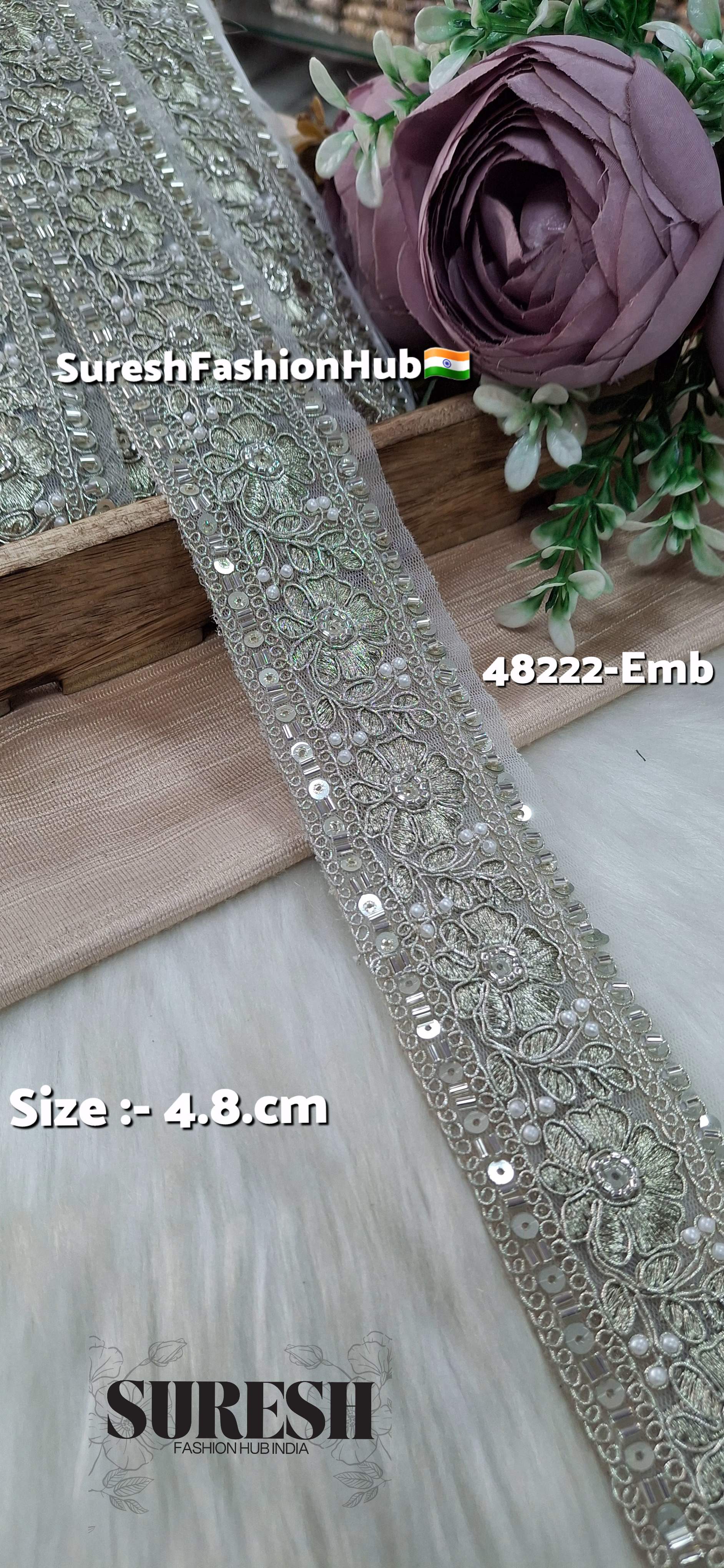 Silver Grace Designer Lace