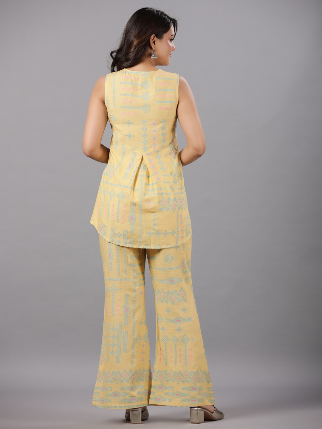 RAYON SLUB PRINTED CO-ORD SET