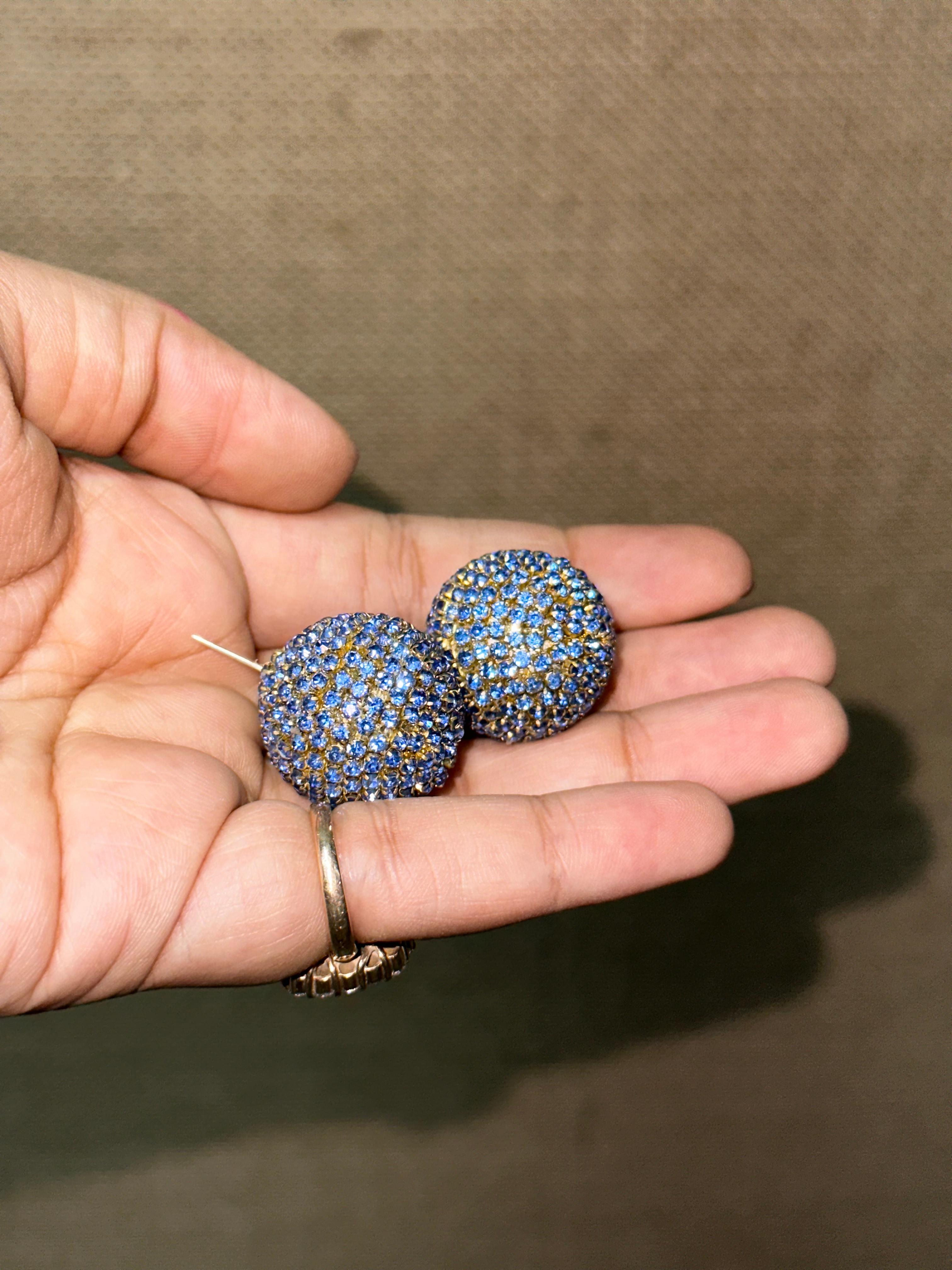 Blue disco ball