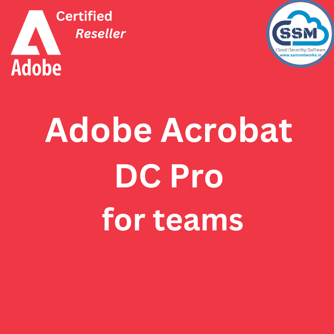 Adobe Acrobat DC Pro 1 Year Subscription.
