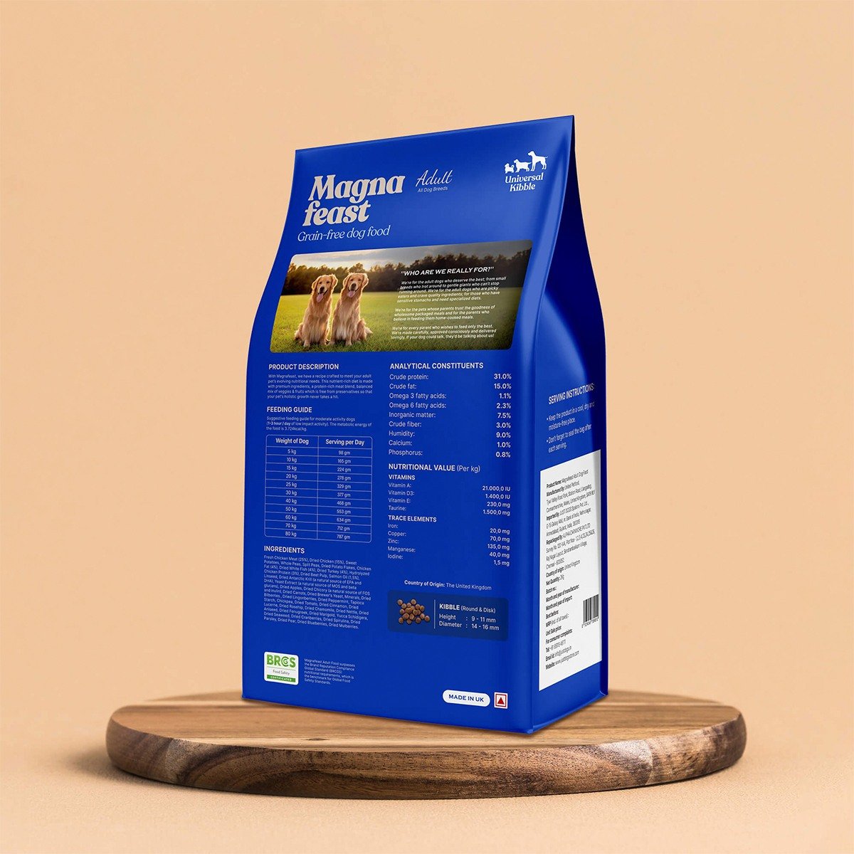 Magnafeast Adult Grain Free Dry Dog Food