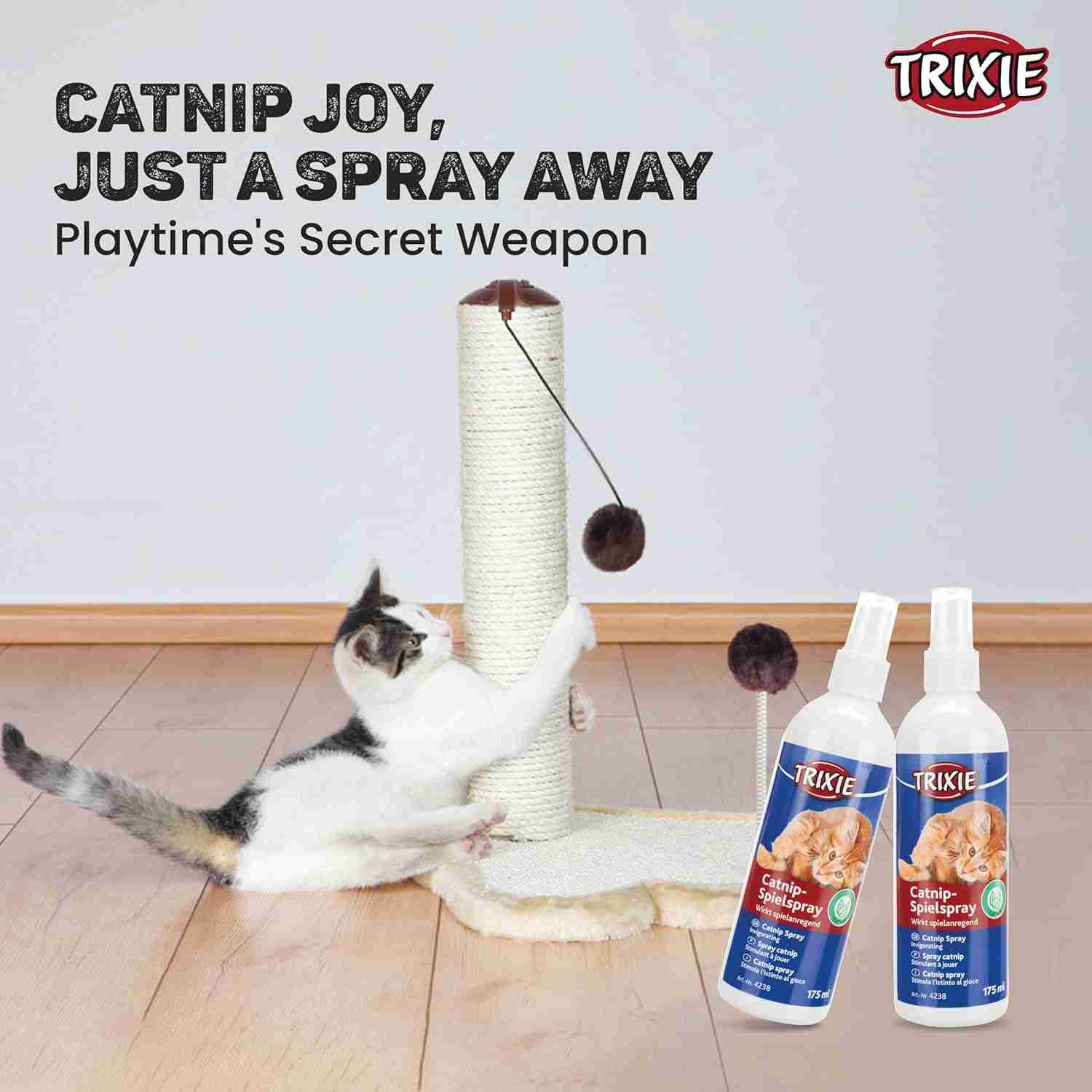 Trixie Catnip Play Spray for Cats, 175 ml