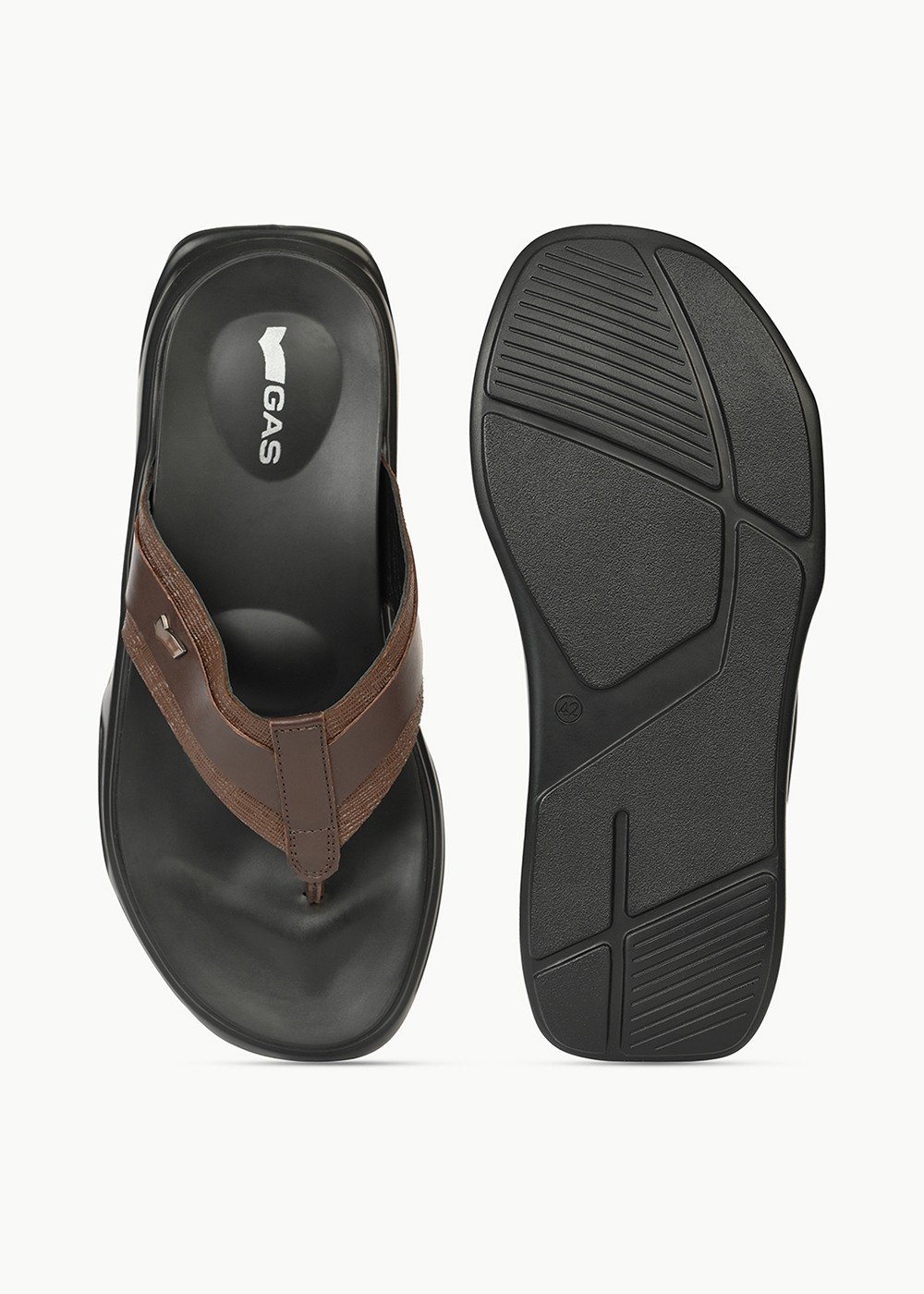 Men Brown Mare Chappals