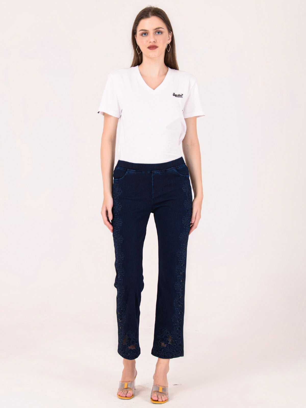 Albion Women D.Blue Smart Jegging