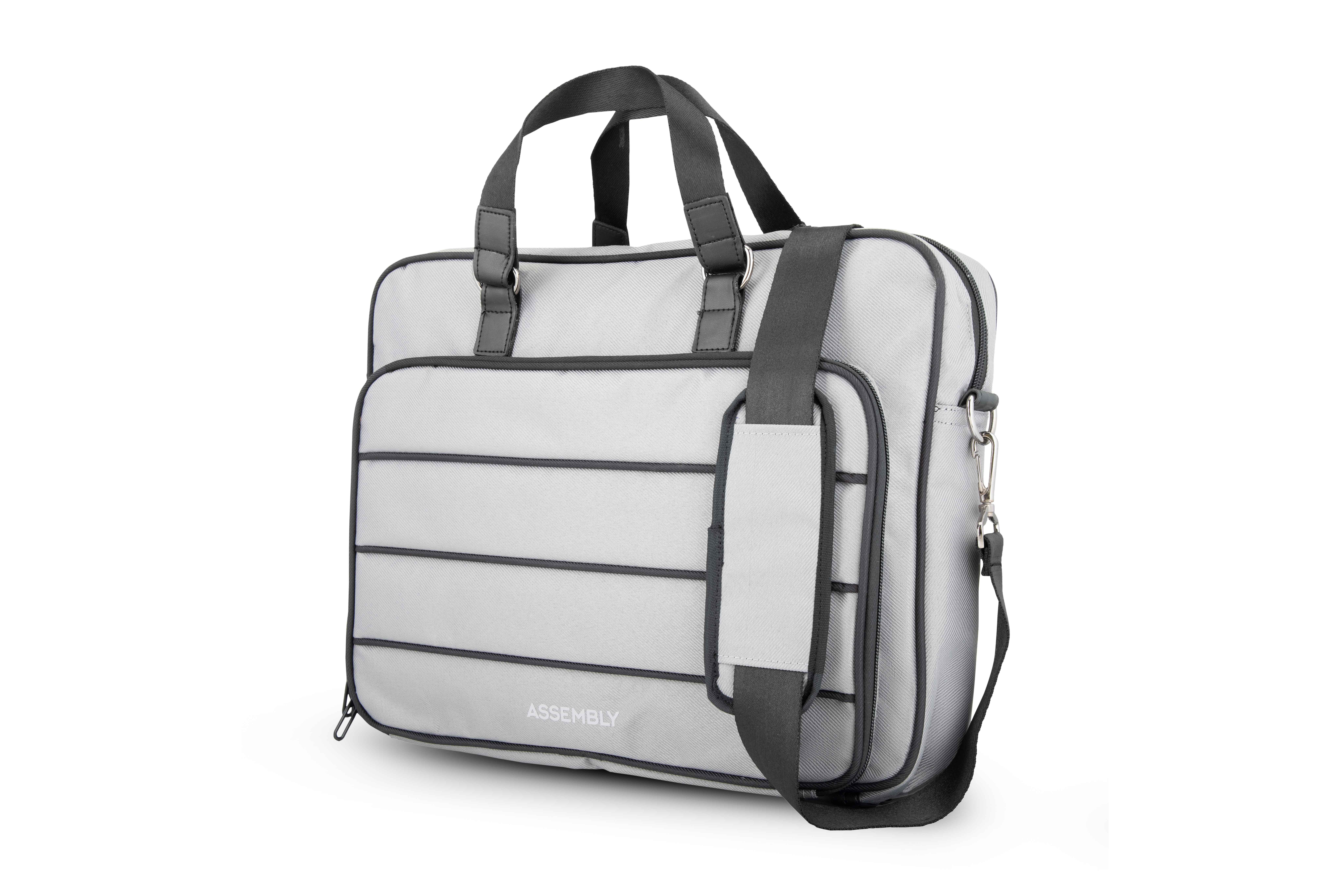 Premium Office Laptop Bag with USB Charging | Grey