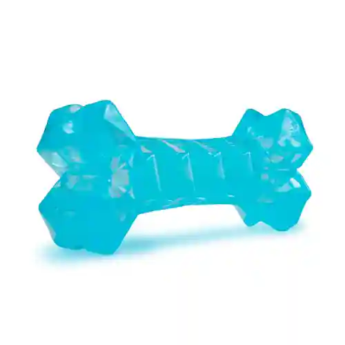 Barkbutler Fofos Cooling Bone Freezable Chew Toy for Dogs (Blue)
