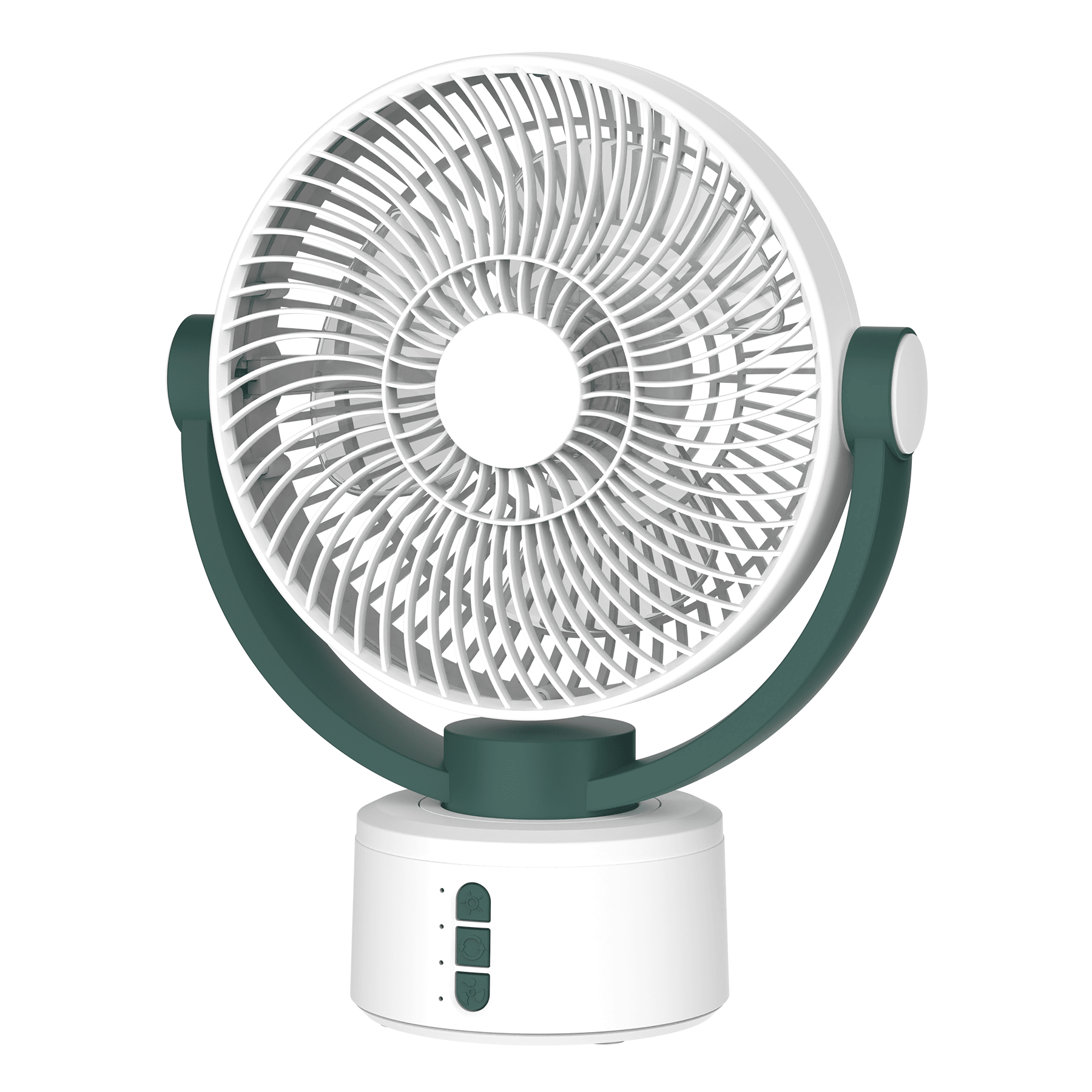 24ENERGY EN-3047 Table Fan [Green] | 24ENERGY