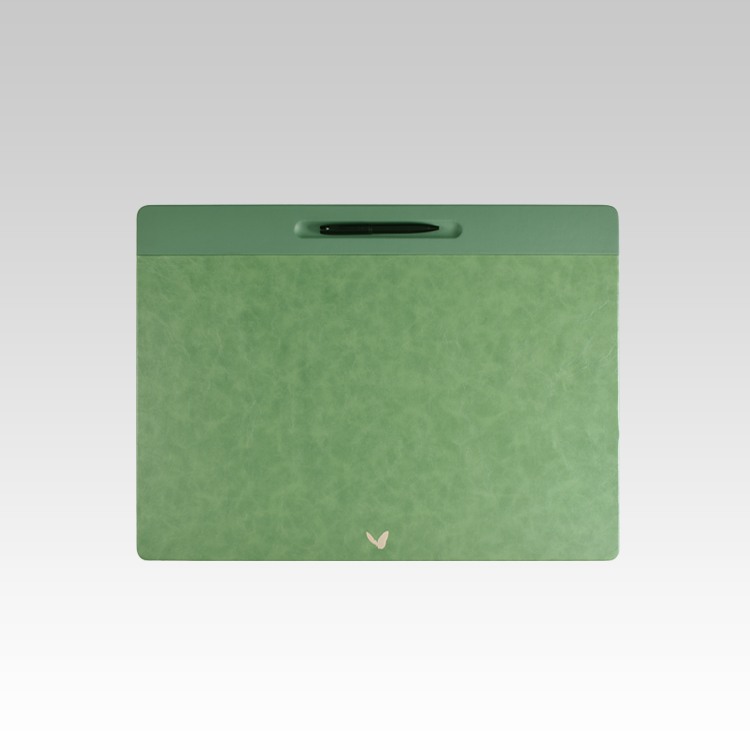 22x16 Inches Rigid Desk Blotter Pen Plus | Moderno | Sea Green