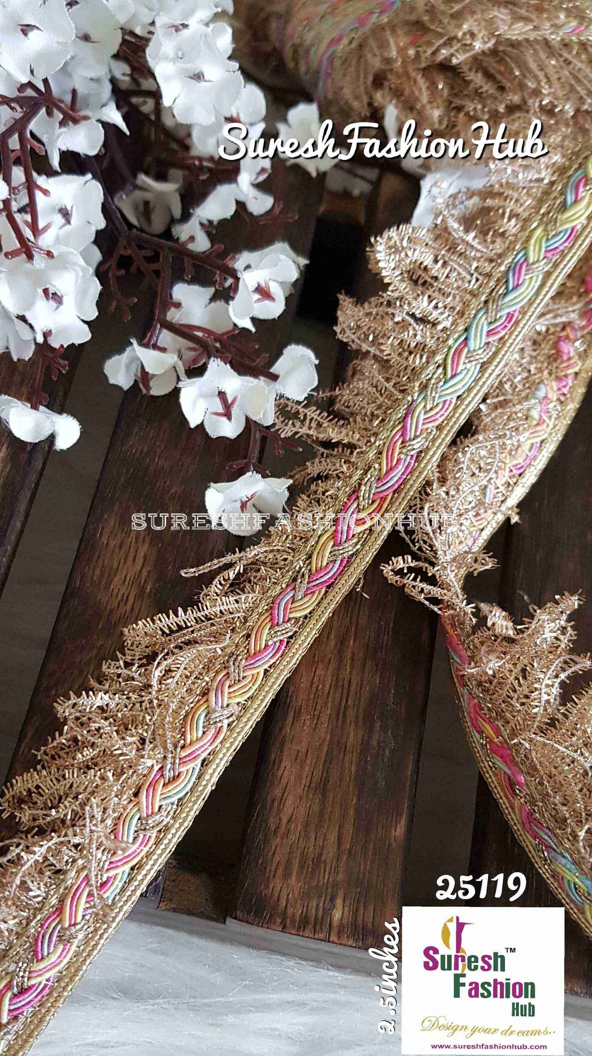 Multi-Colored Tassel Detailing Trim