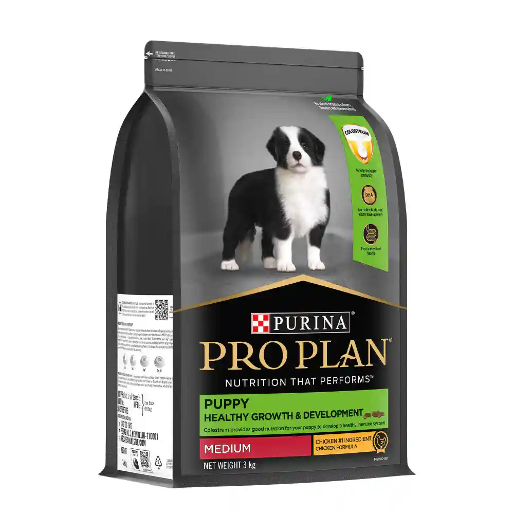 Purina Pro Plan Chicken Medium Breed Puppy Dog Dry Food 1kg