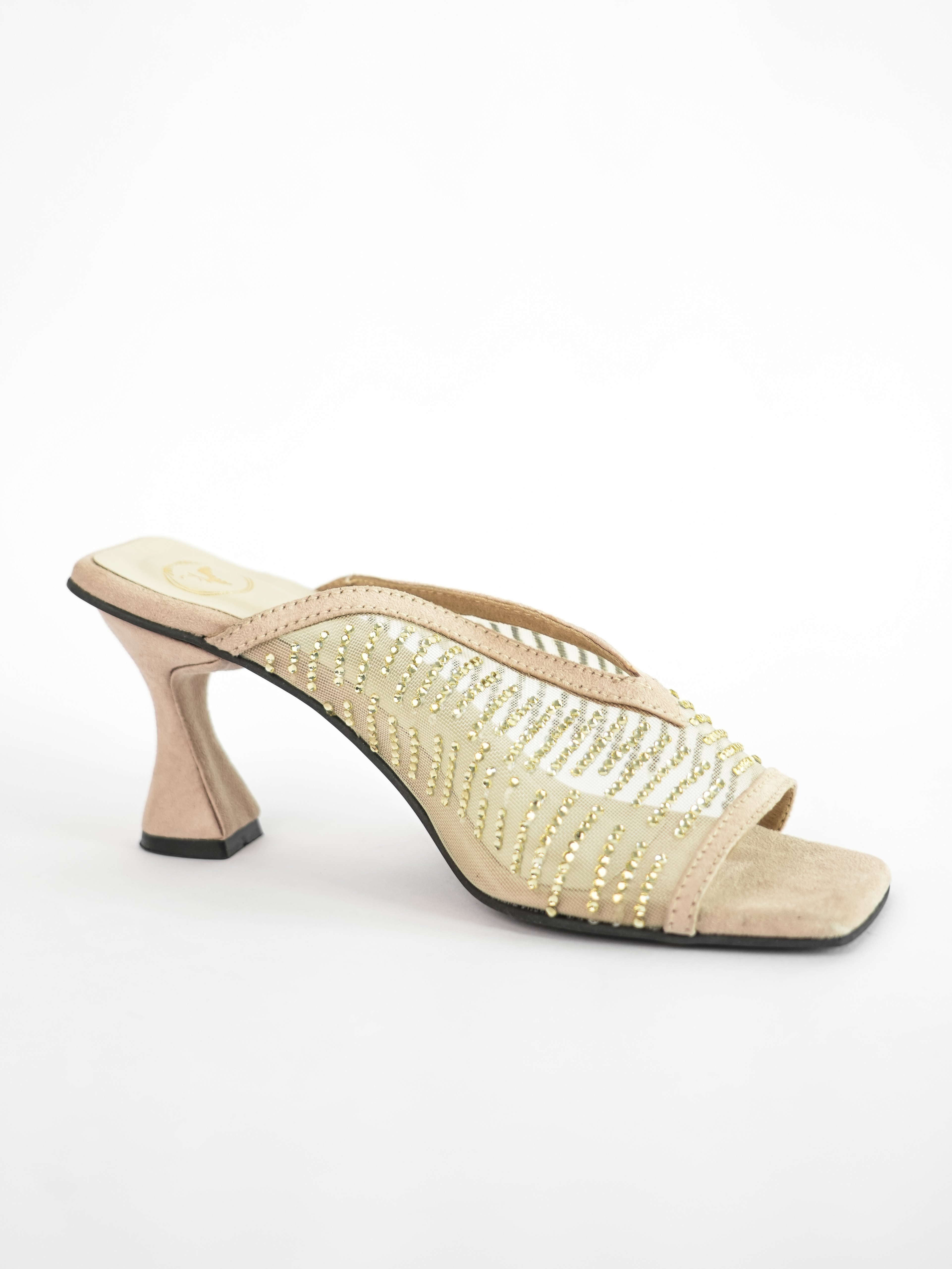 SHARK NET GOLD STUDED