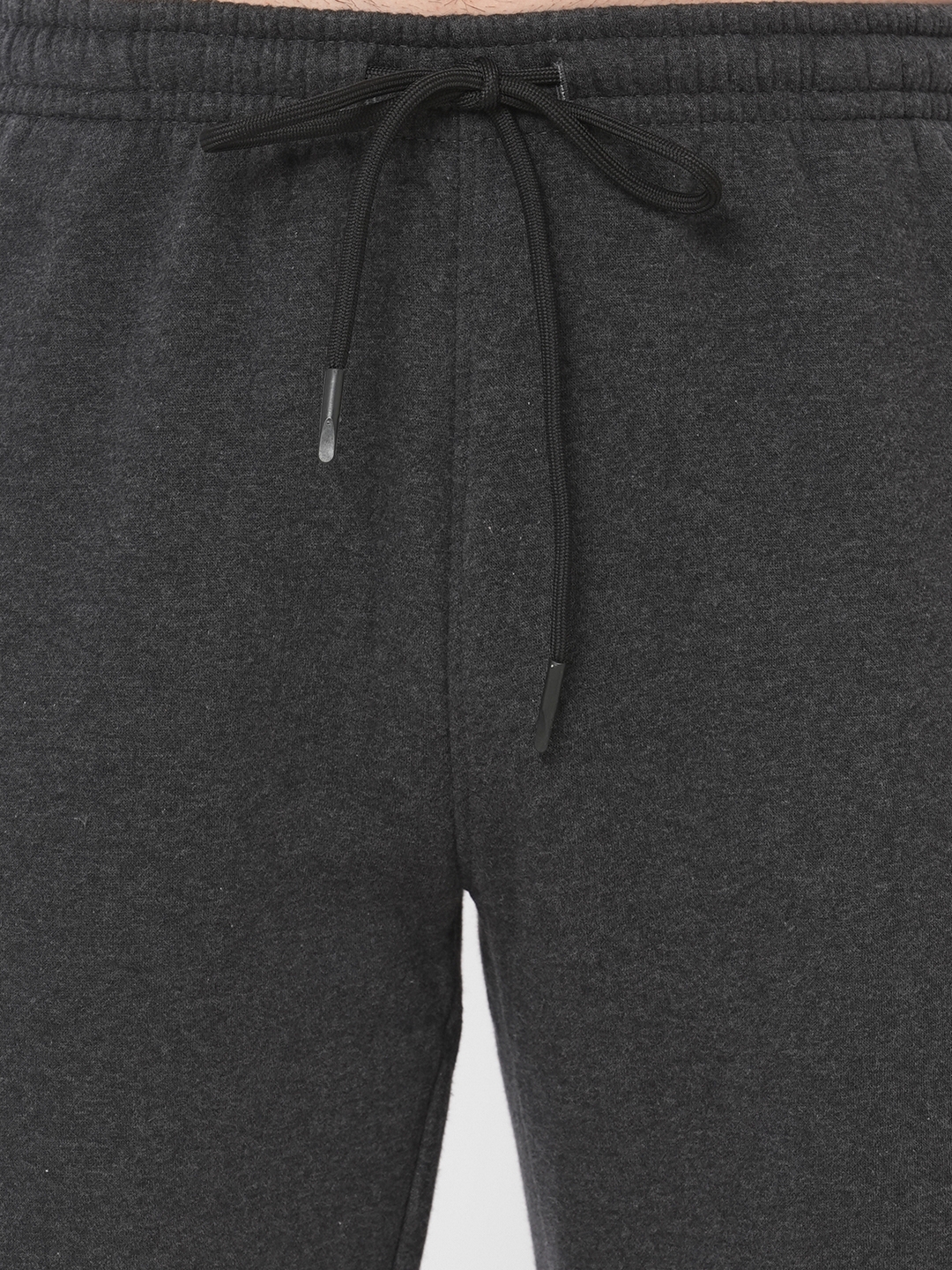 Sweet Dreams | Sweet Dreams Men Charcoal Mel Cotton-Poly Solid Tracksuits 6