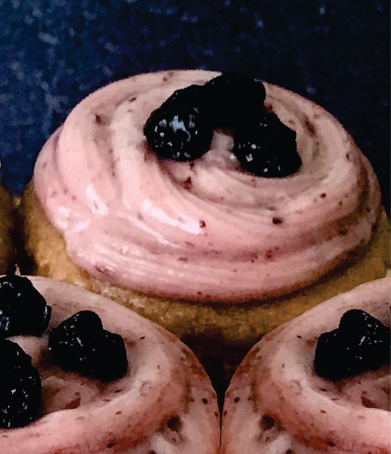 Blueberry Cupcake
