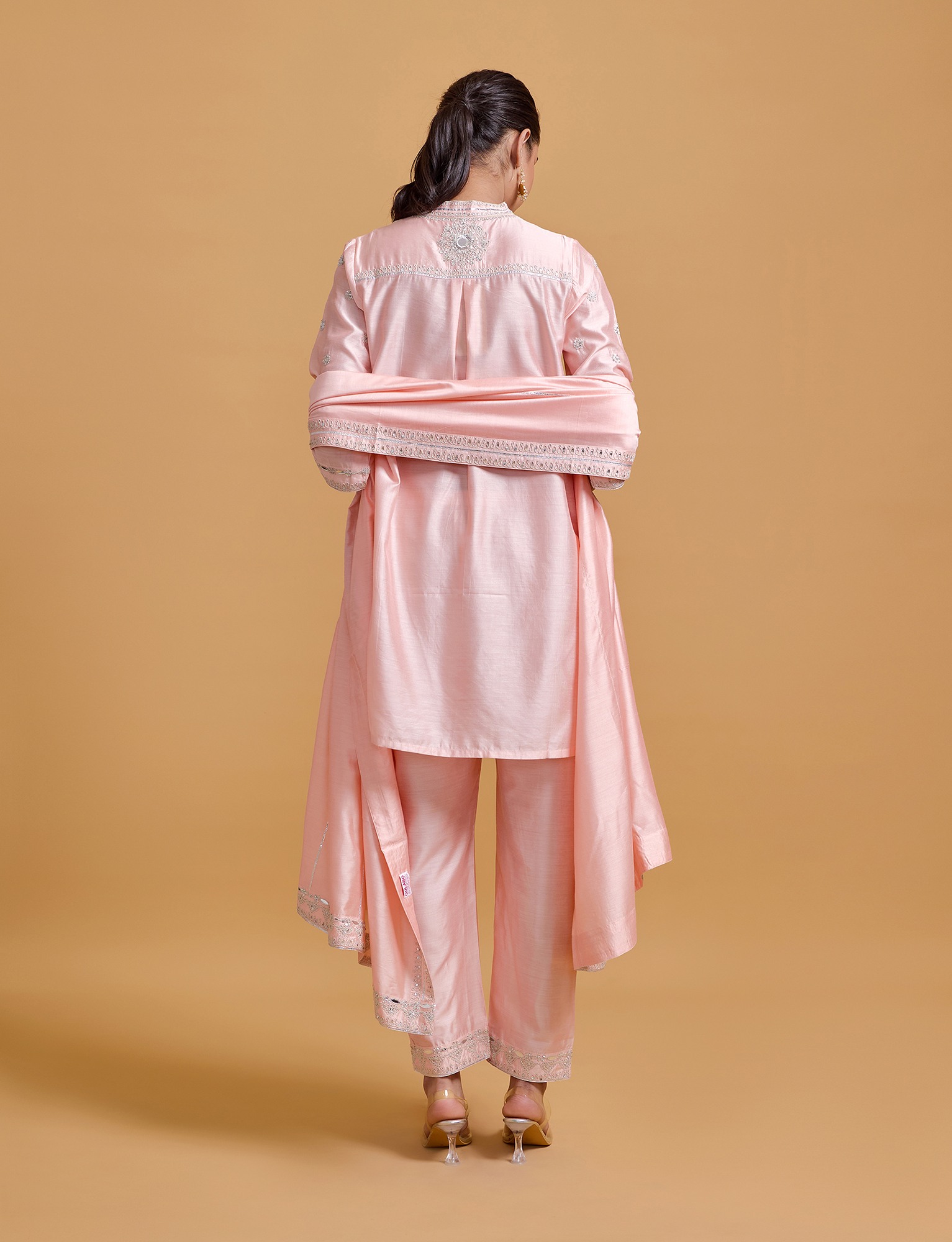 Zeenat Pink Tunic Set