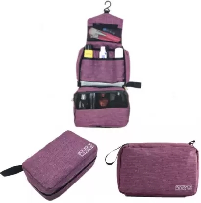 Buy Toiletry Bag, Hanging Travel Makeup Bag for Women, Large