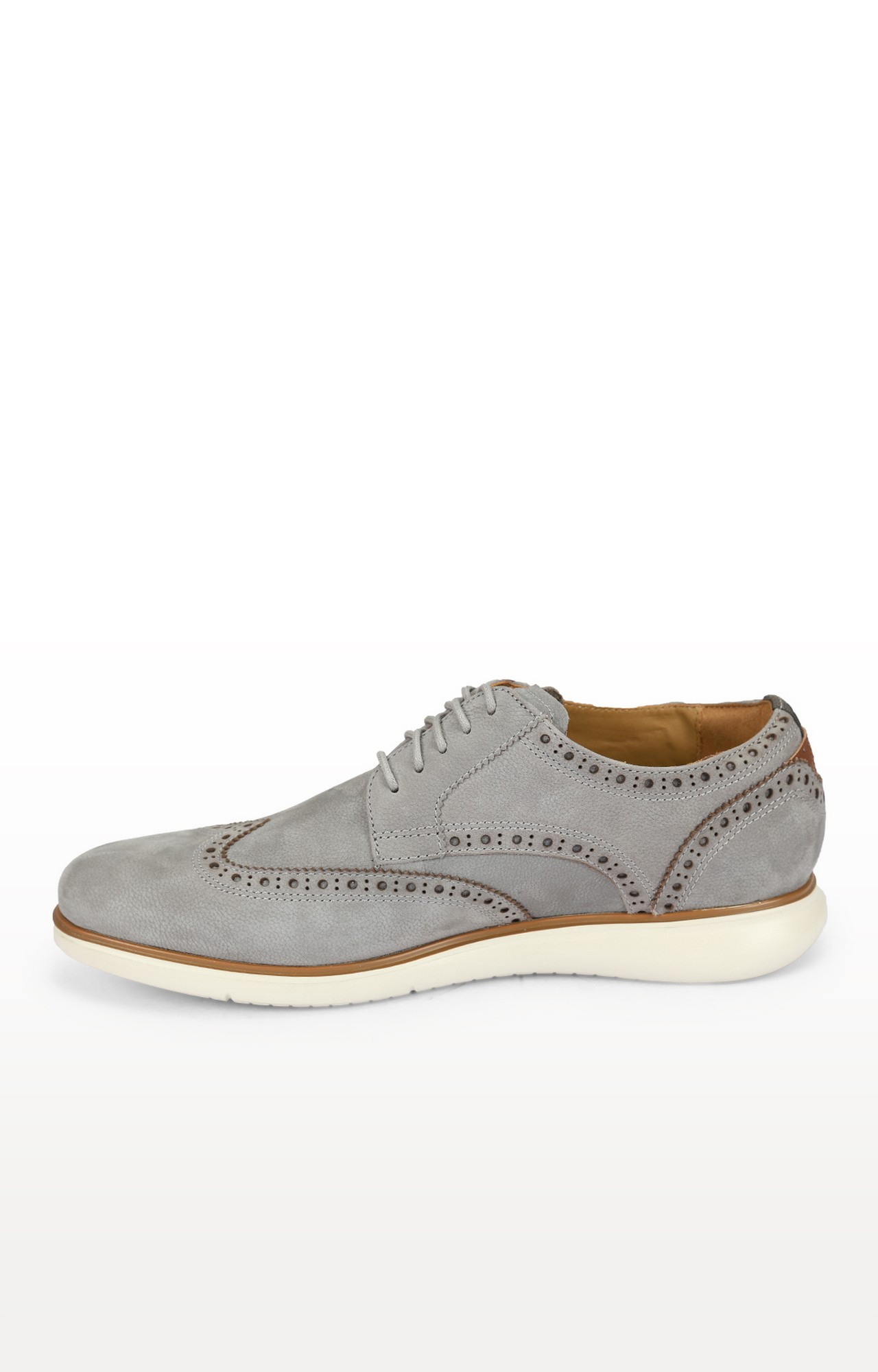 Florsheim Men Grey Lace-ups