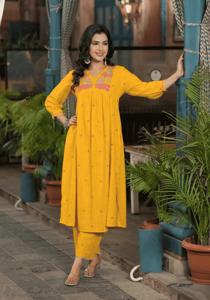 Cotton  Kurta Pant