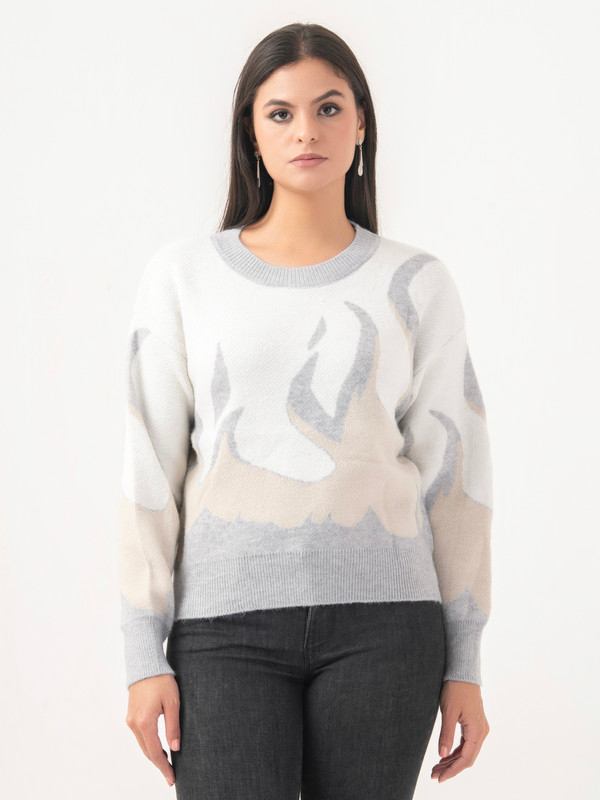Albion Women Winter Grey Sweaters