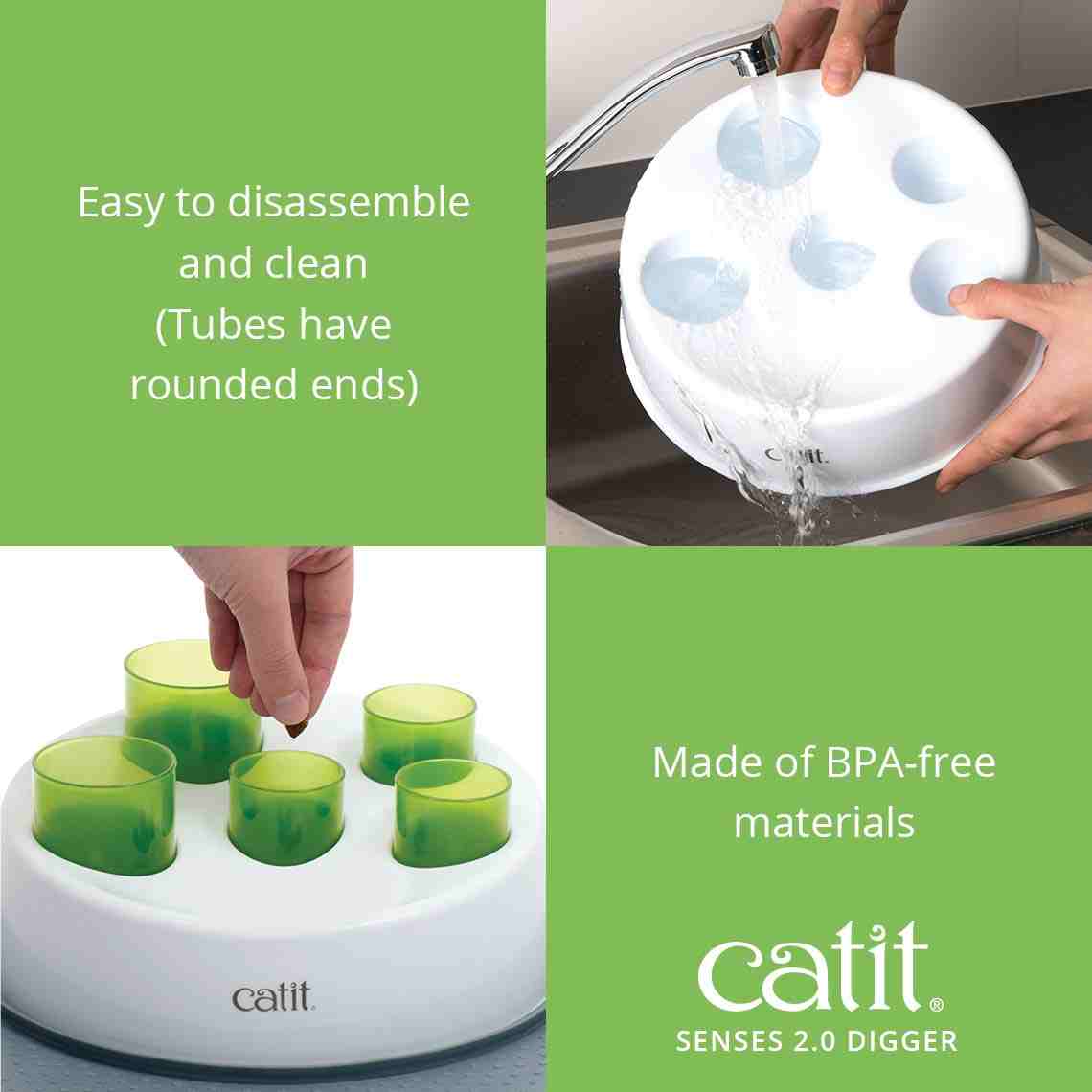 Catit Senses 2.0 Food Digger Toys for Cats