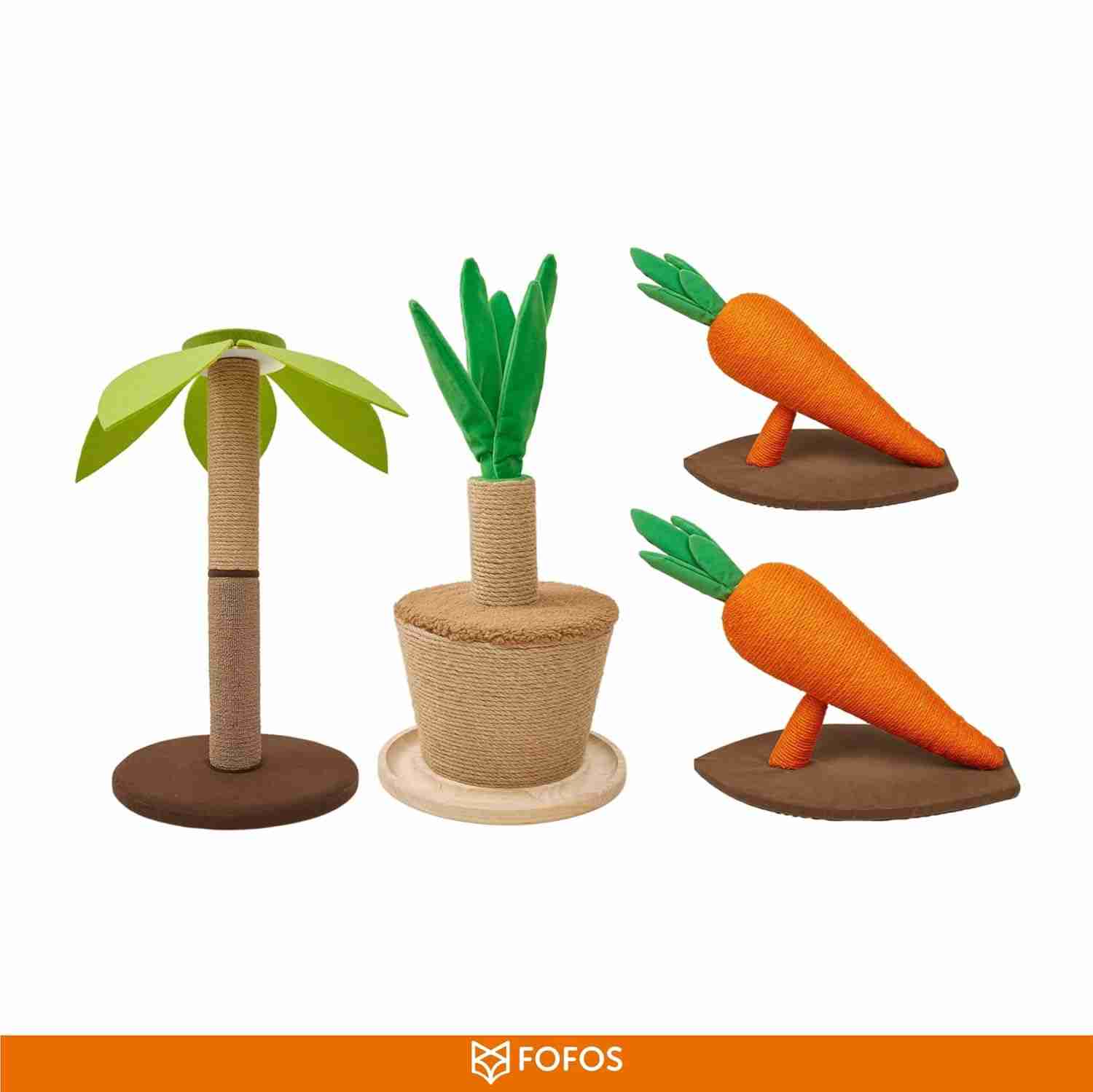 Barkbutler Fofos Pot Plant Cat Scratcher