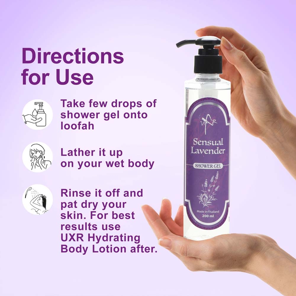 Mamaearth | Mamaearth Vitamin C Glow Kit with UXR Sensual Lavender Body Wash 200ml & UXR Sensual Lavender Shower Gel 200ml 13