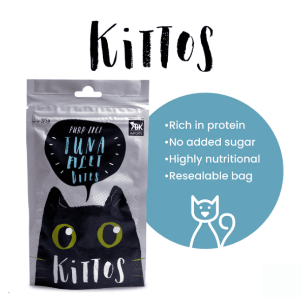 Kittos Tuna Filet Bites Cat Treat - 35g