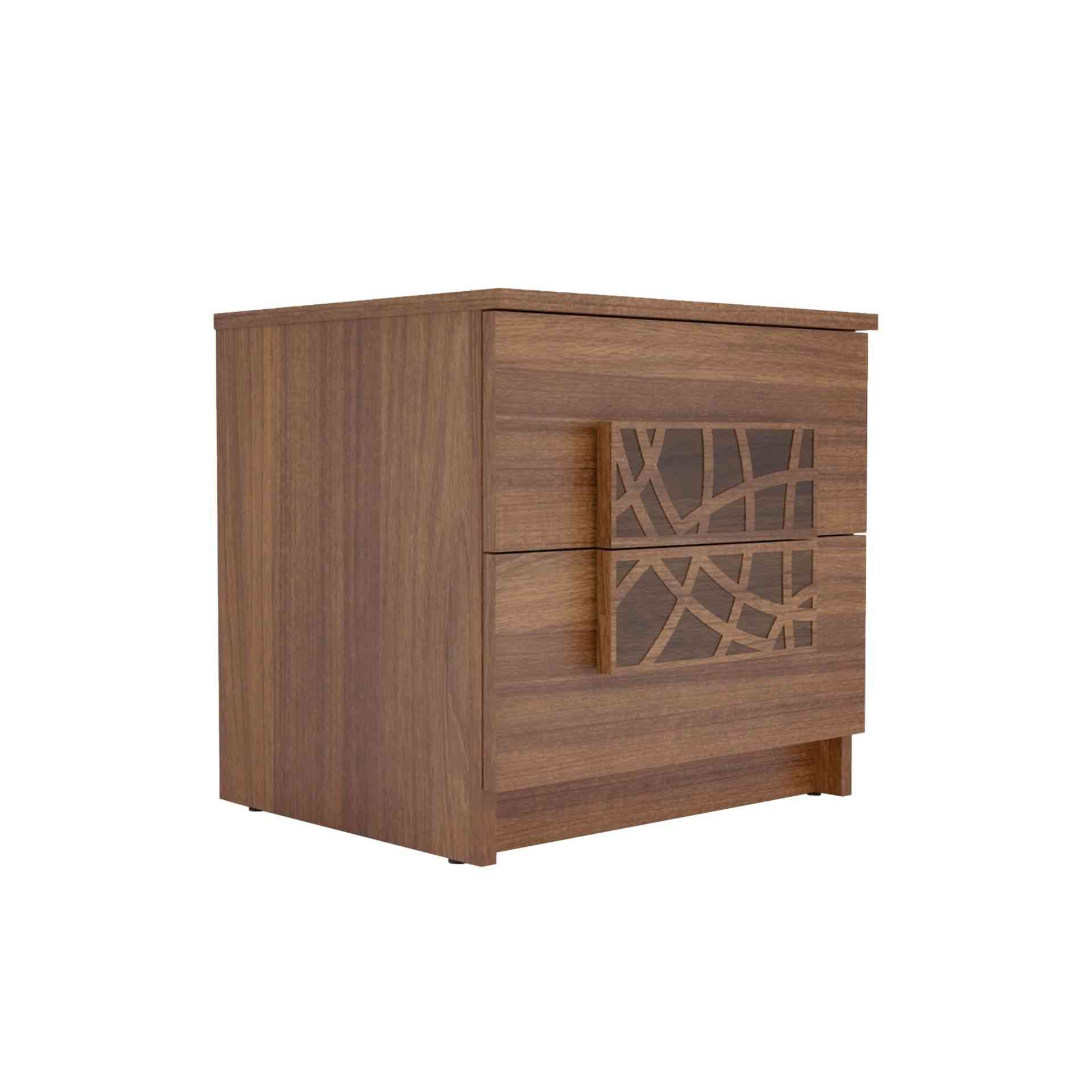 neudot Paris Bedside Table - Leon Teak (DIY)