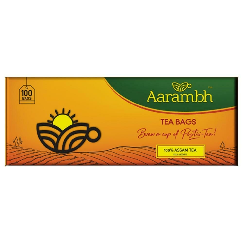 Aarambh CTC Tea Bags 100 Pcs (Carton)