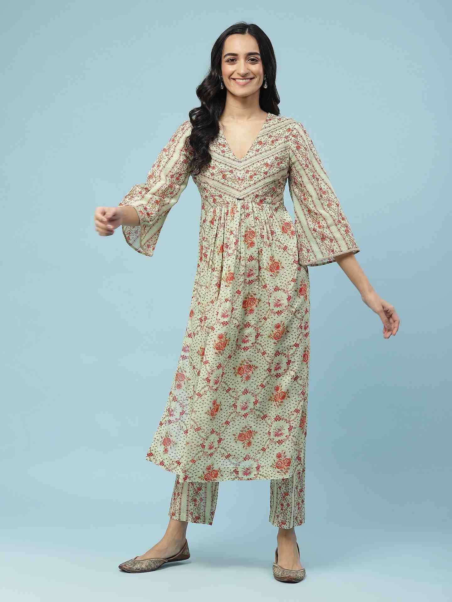 Green Mahir Suit Set