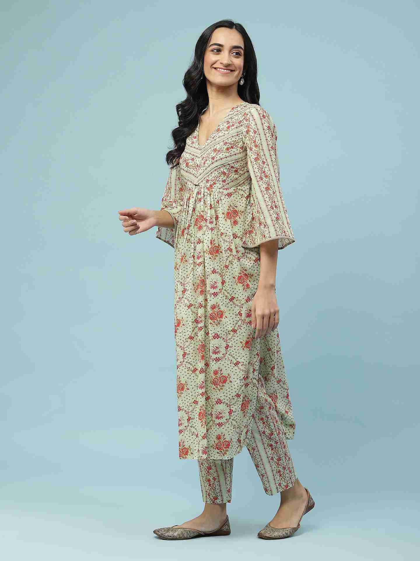 Green Mahir Suit Set