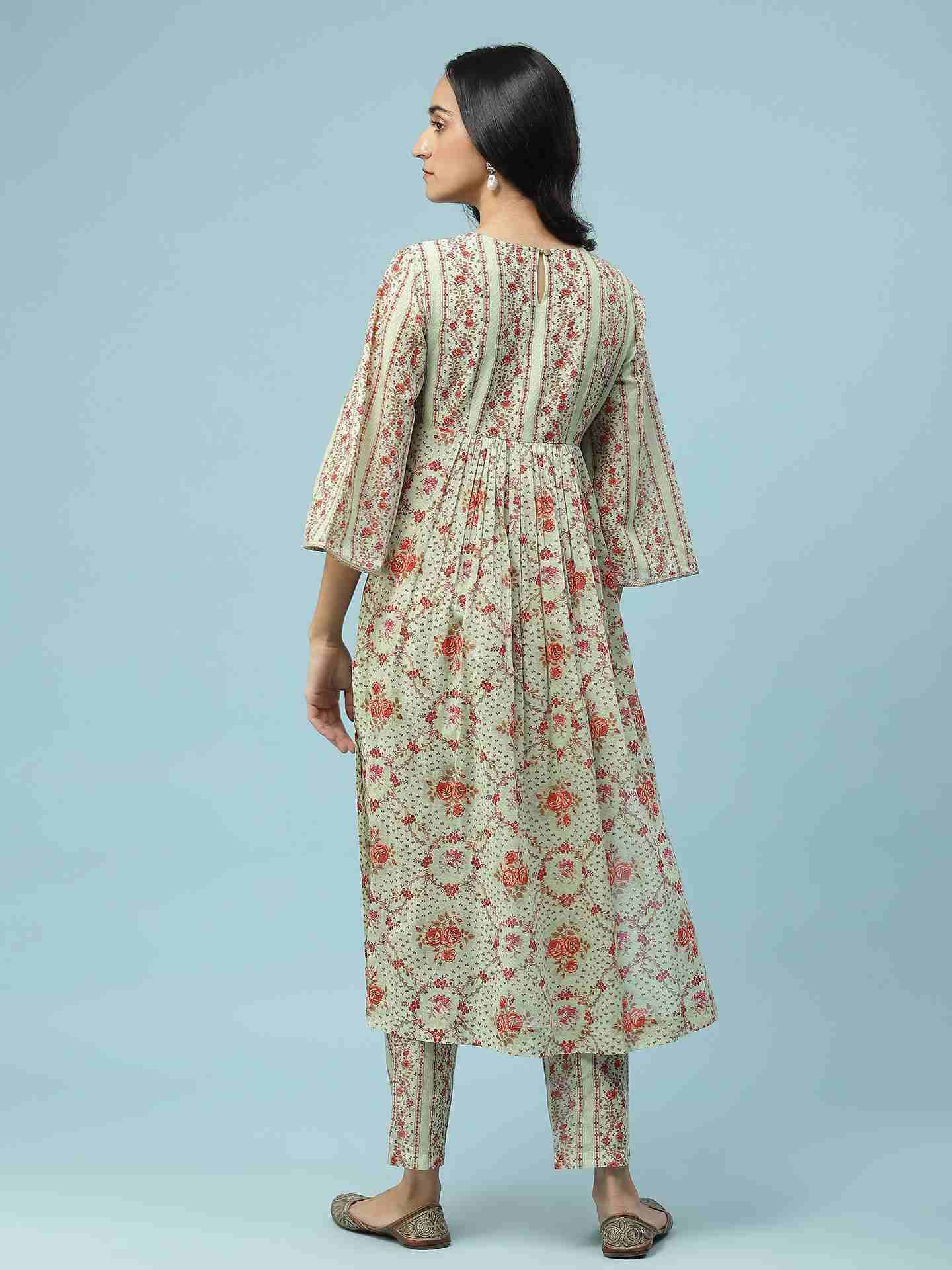 Green Mahir Suit Set