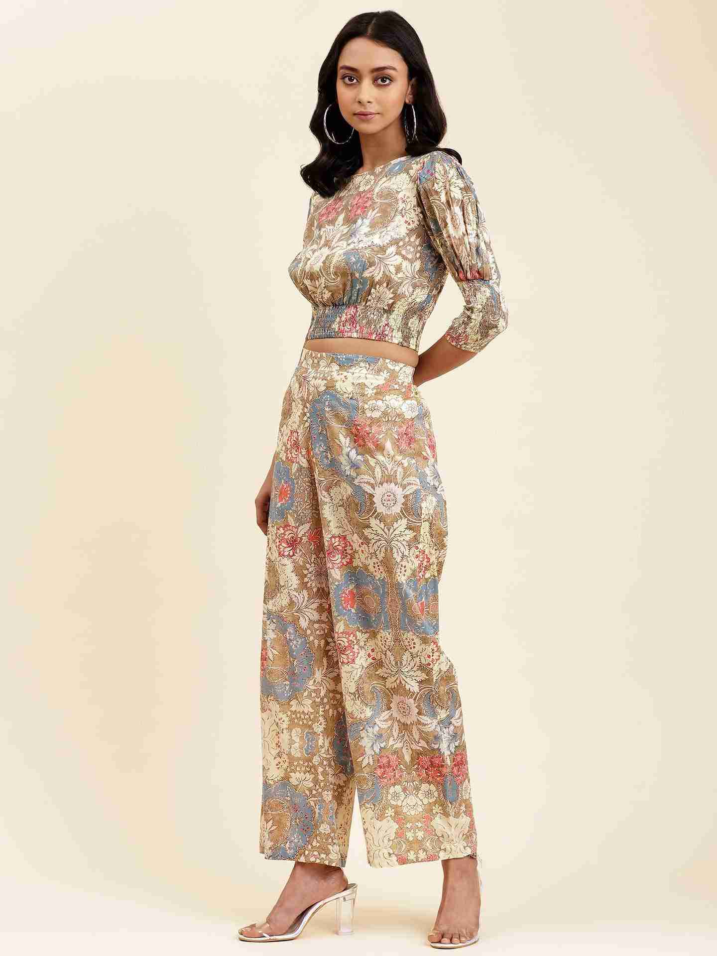 Ecru Tasvika Co-Ord Set