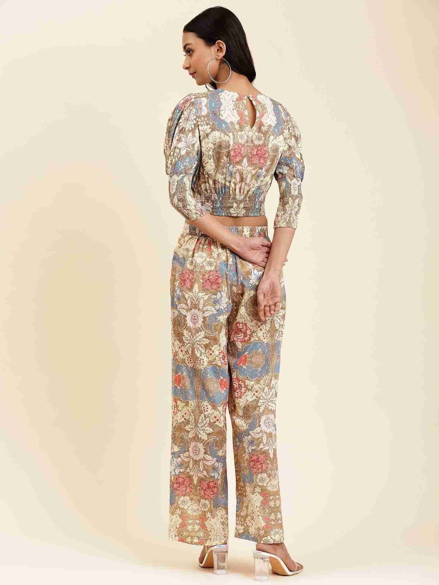 Ecru Tasvika Co-Ord Set