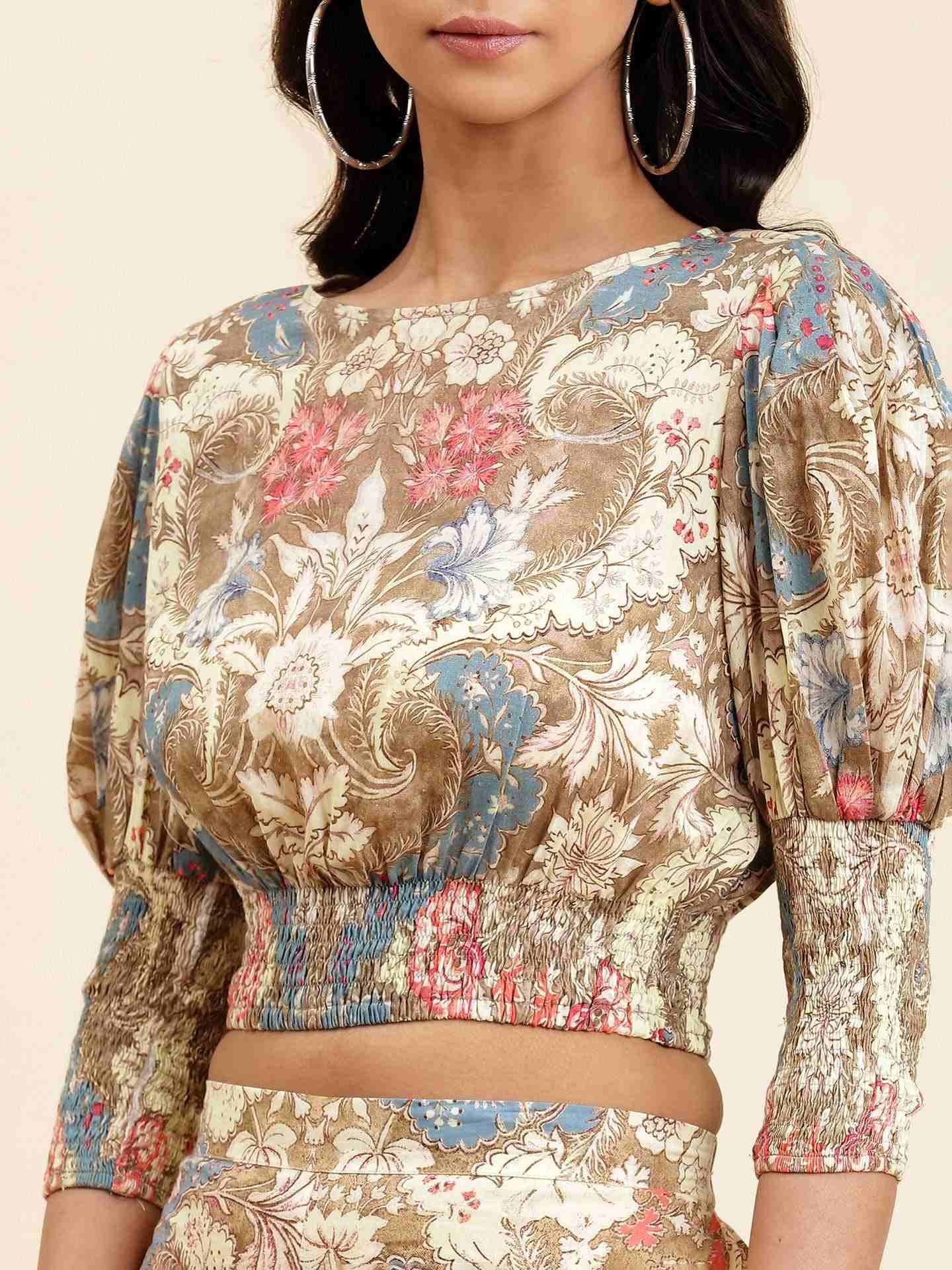 Ecru Tasvika Co-Ord Set