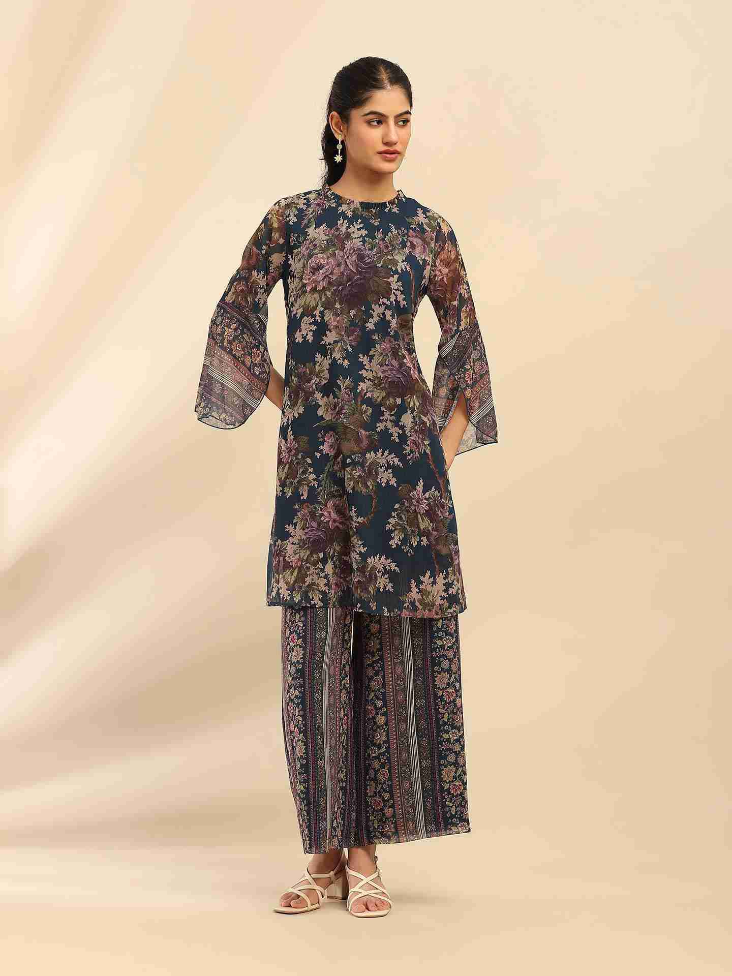 Blue Amie Kurta Set