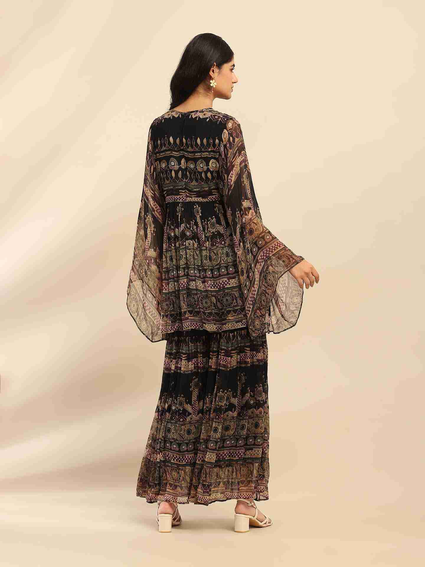 Black Tanishqa Co-ord Set