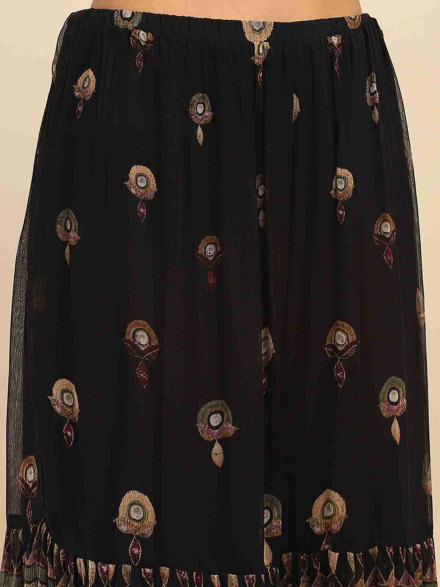 Black Tanishqa Co-ord Set