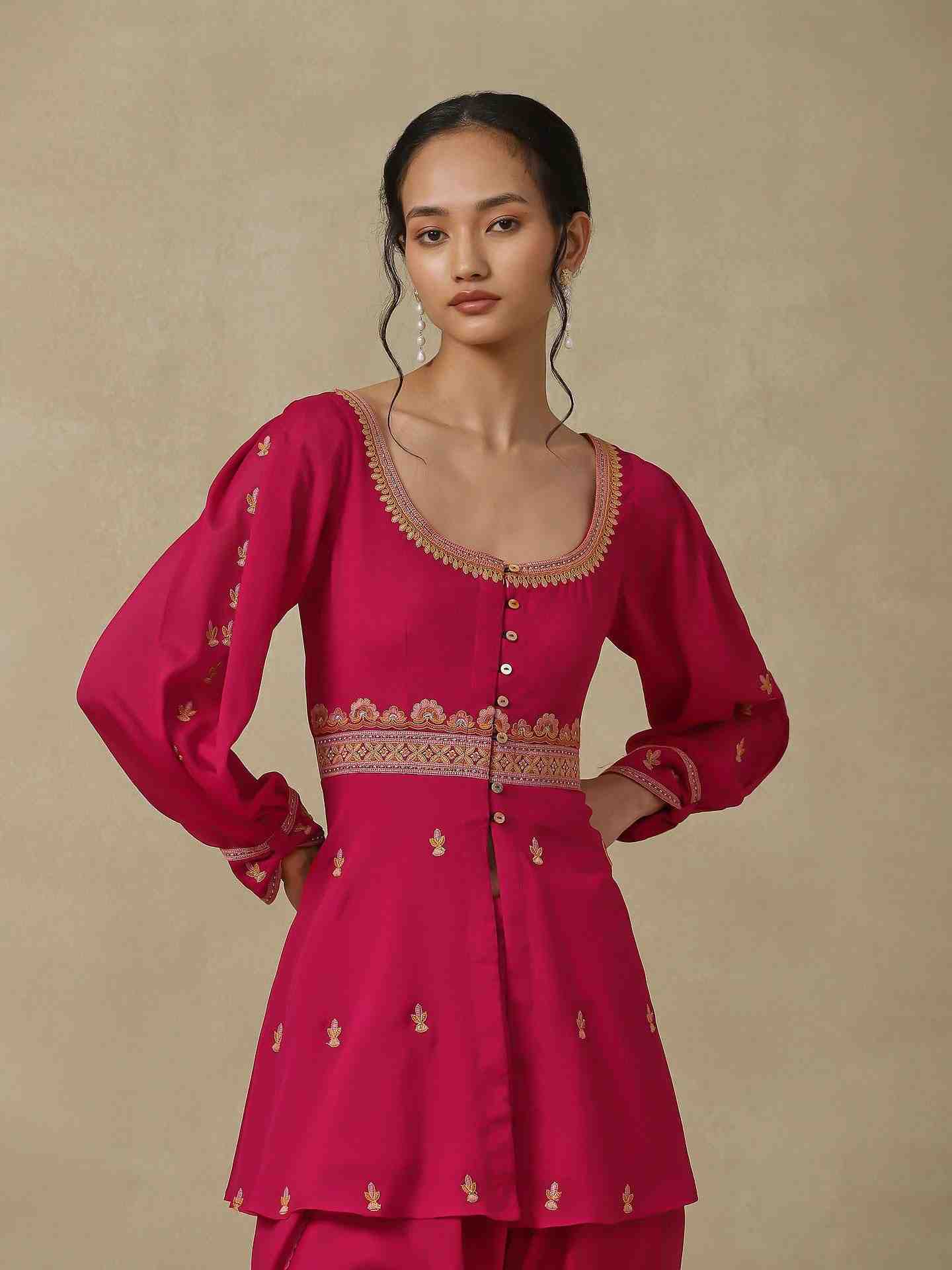 Fuschia Sakura Co-Ord Set