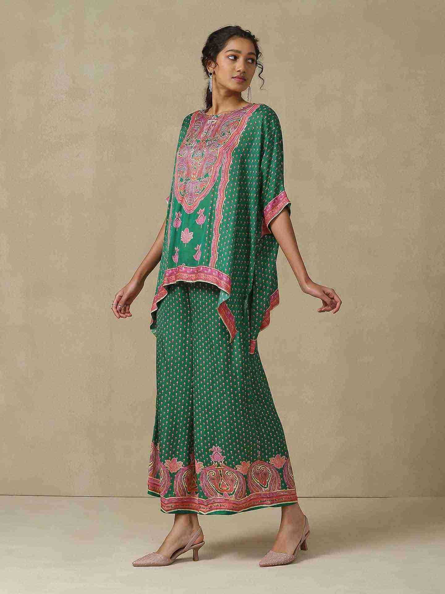 Jade Green Abeer Co-Ord Set