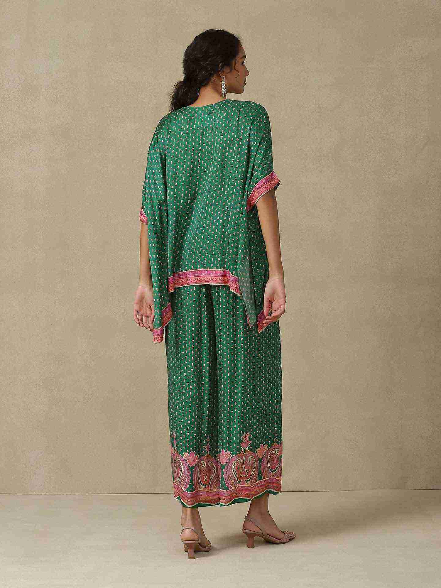 Jade Green Abeer Co-Ord Set