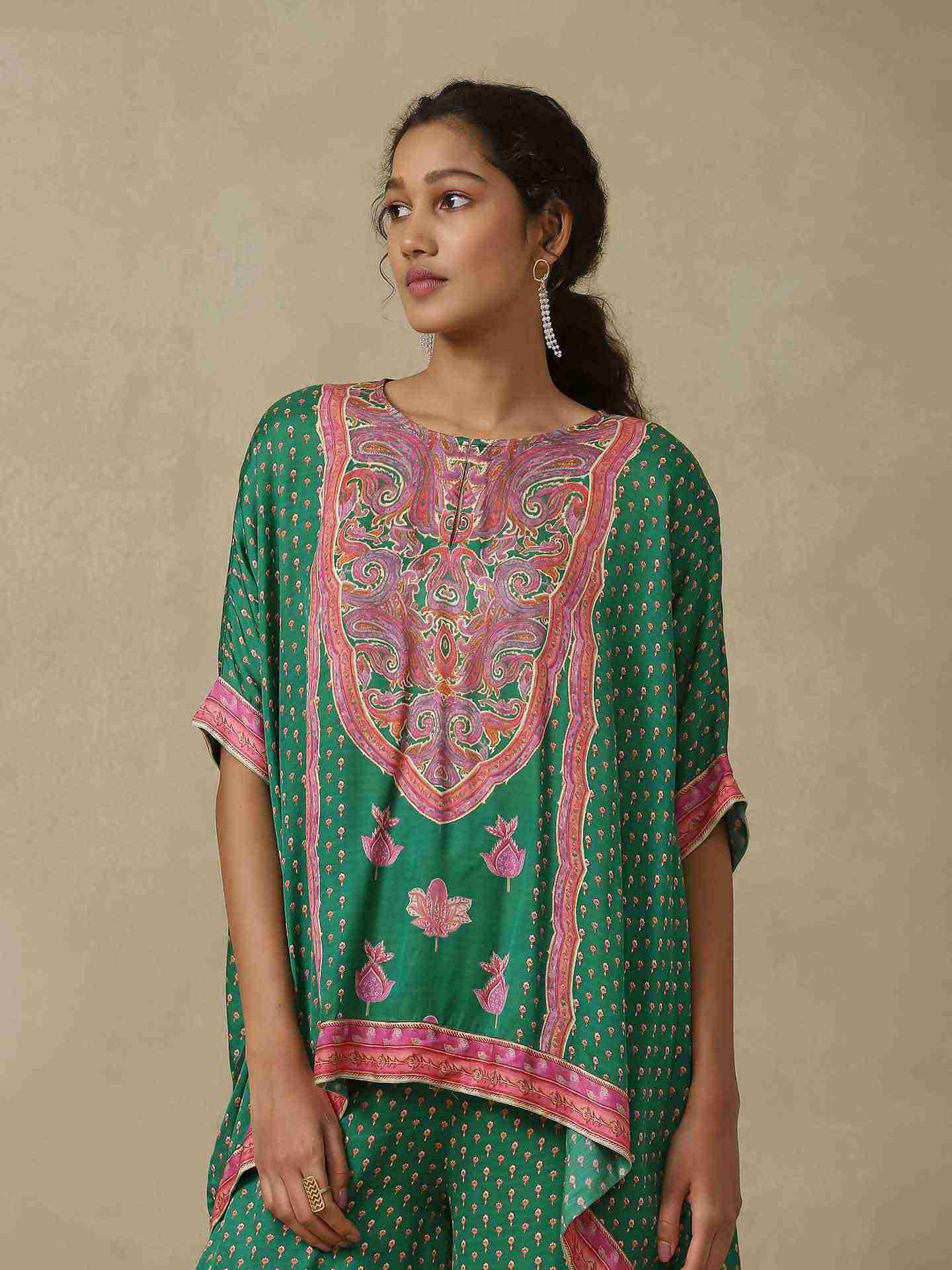 Jade Green Abeer Co-Ord Set