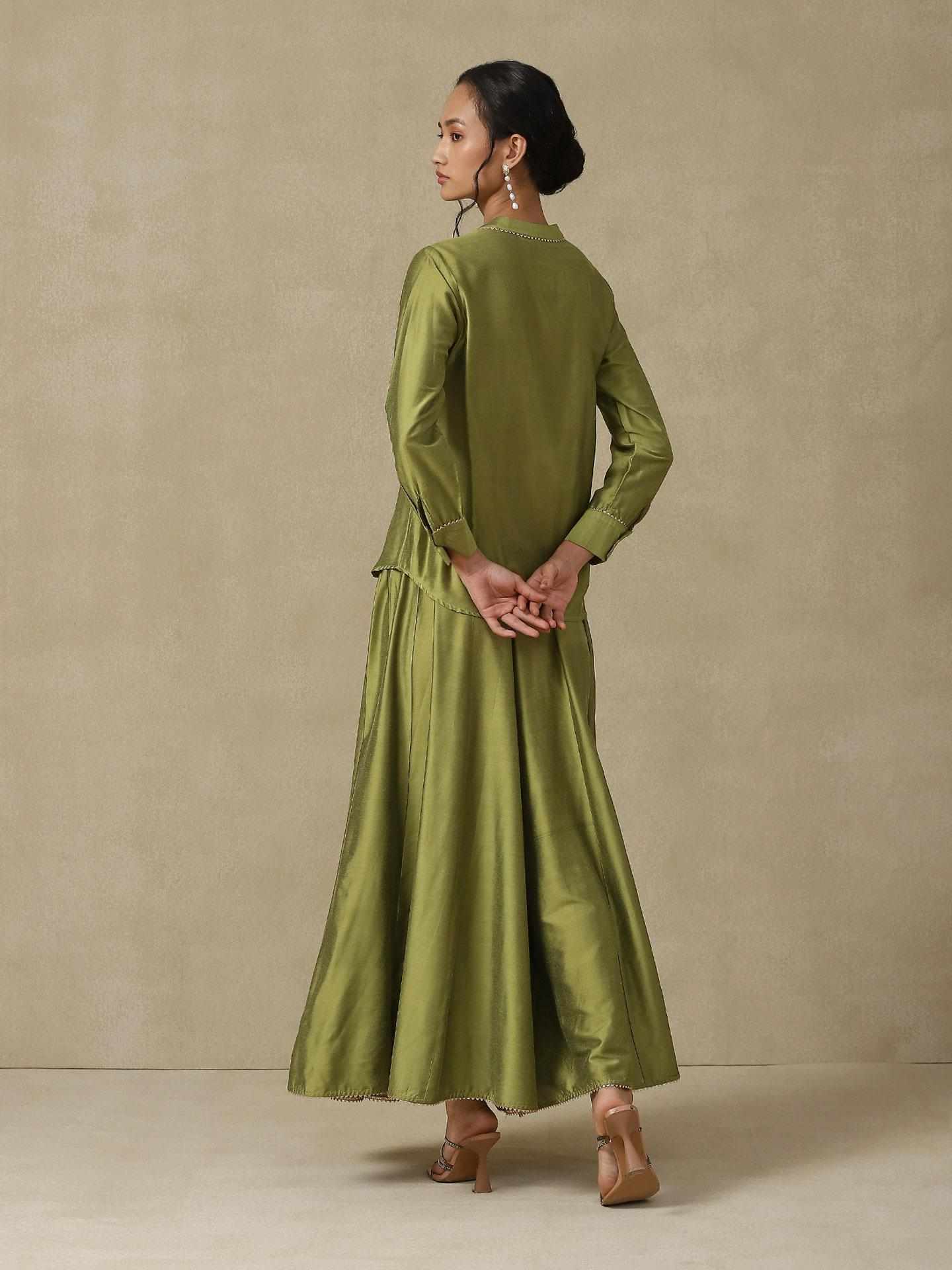 Green Sunehra Co-Ord Set