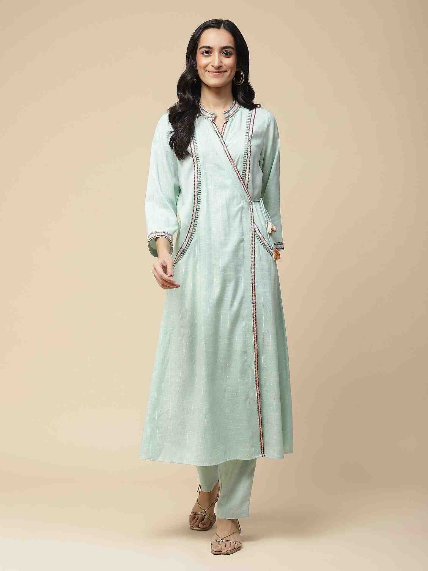 Mint Amrat Suit Set
