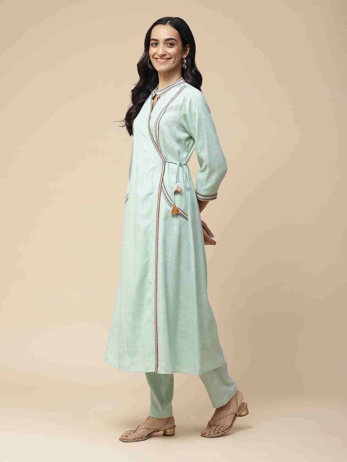 Mint Amrat Suit Set