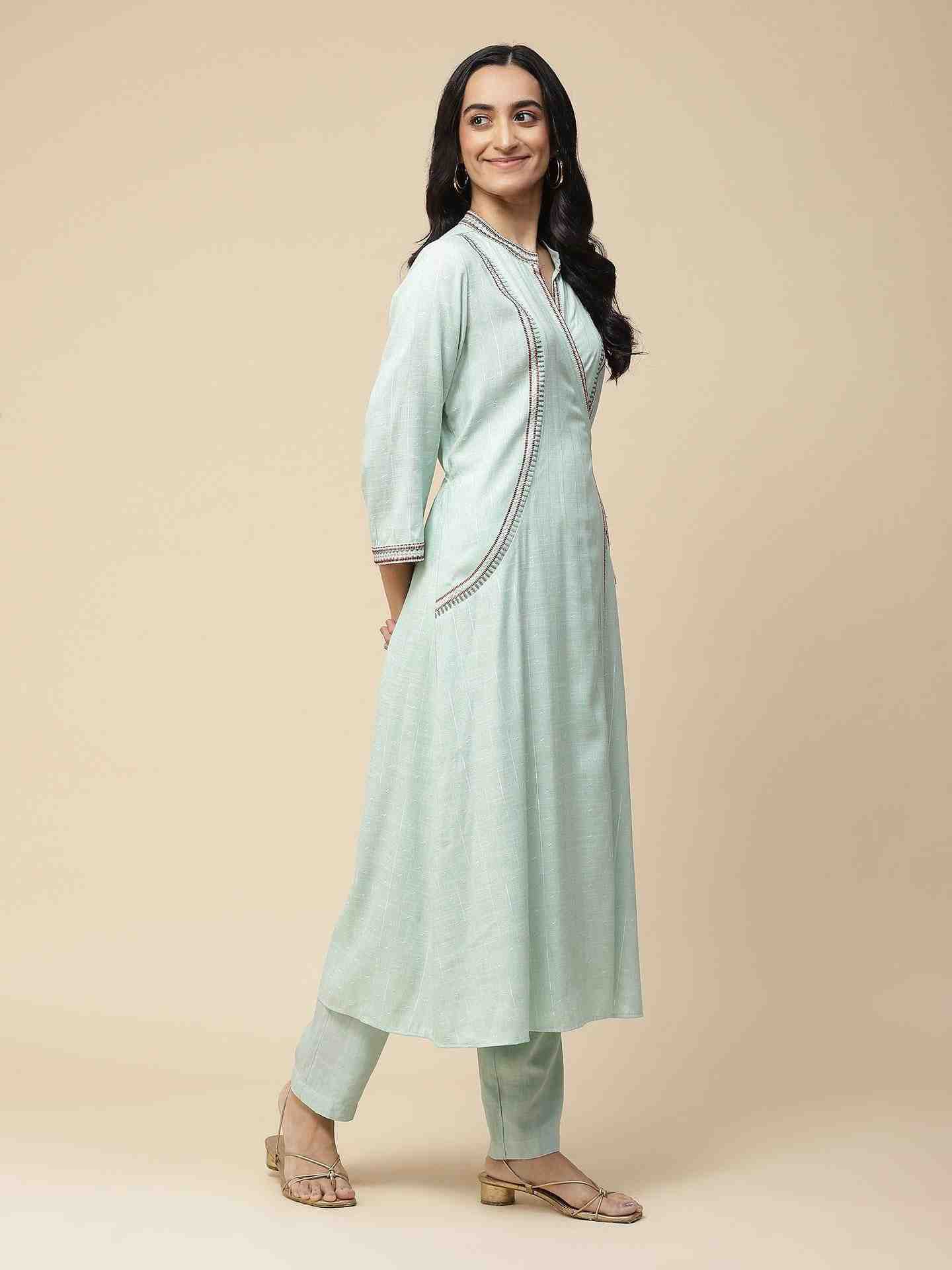 Mint Amrat Suit Set
