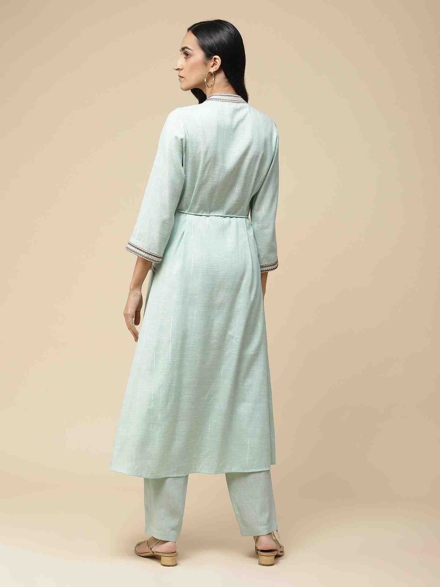 Mint Amrat Suit Set