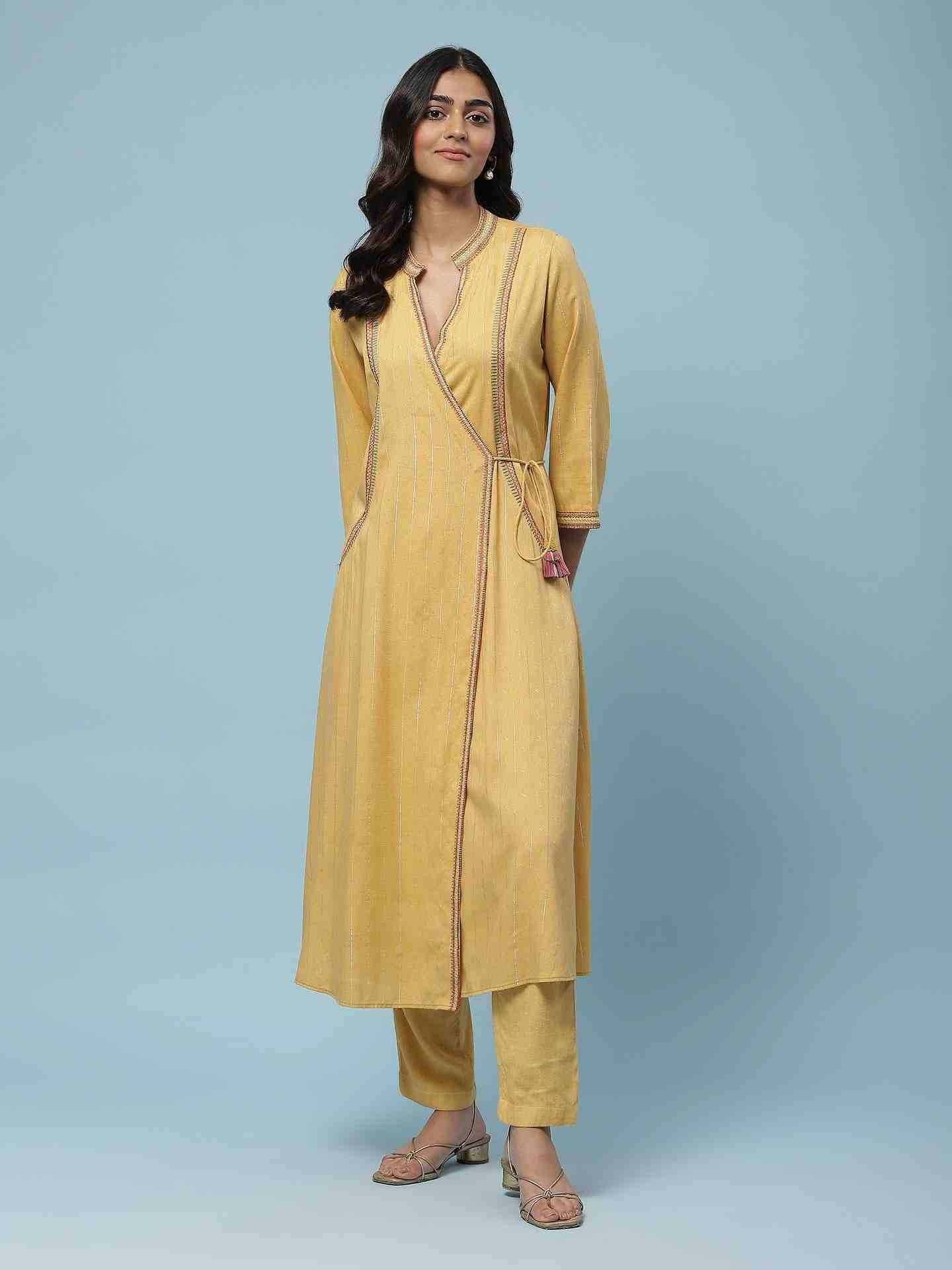 Yellow Amrat Suit Set