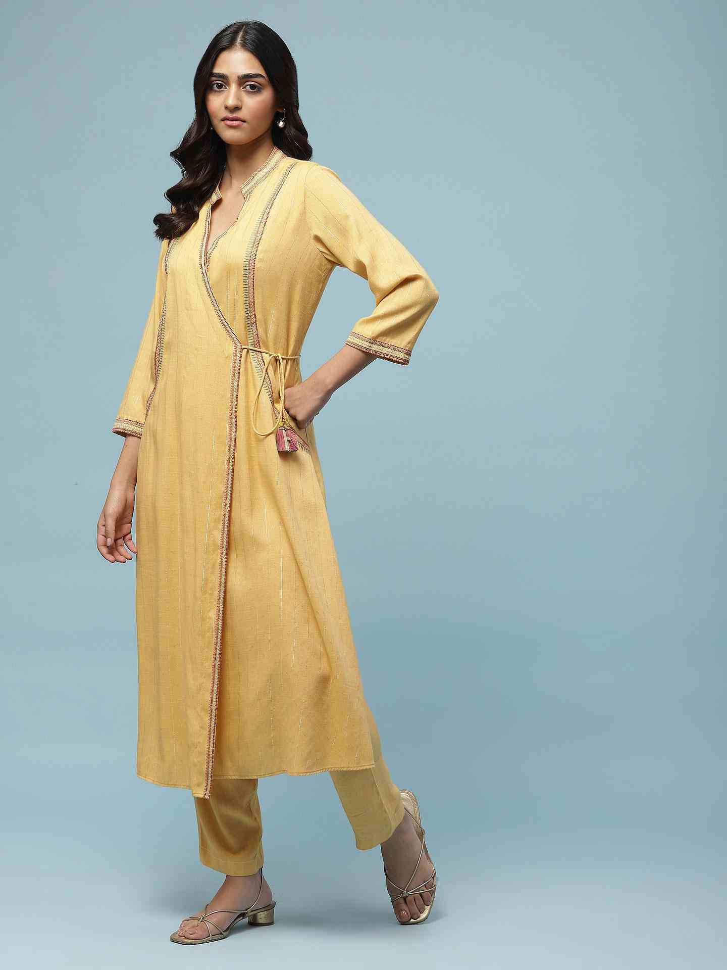 Yellow Amrat Suit Set
