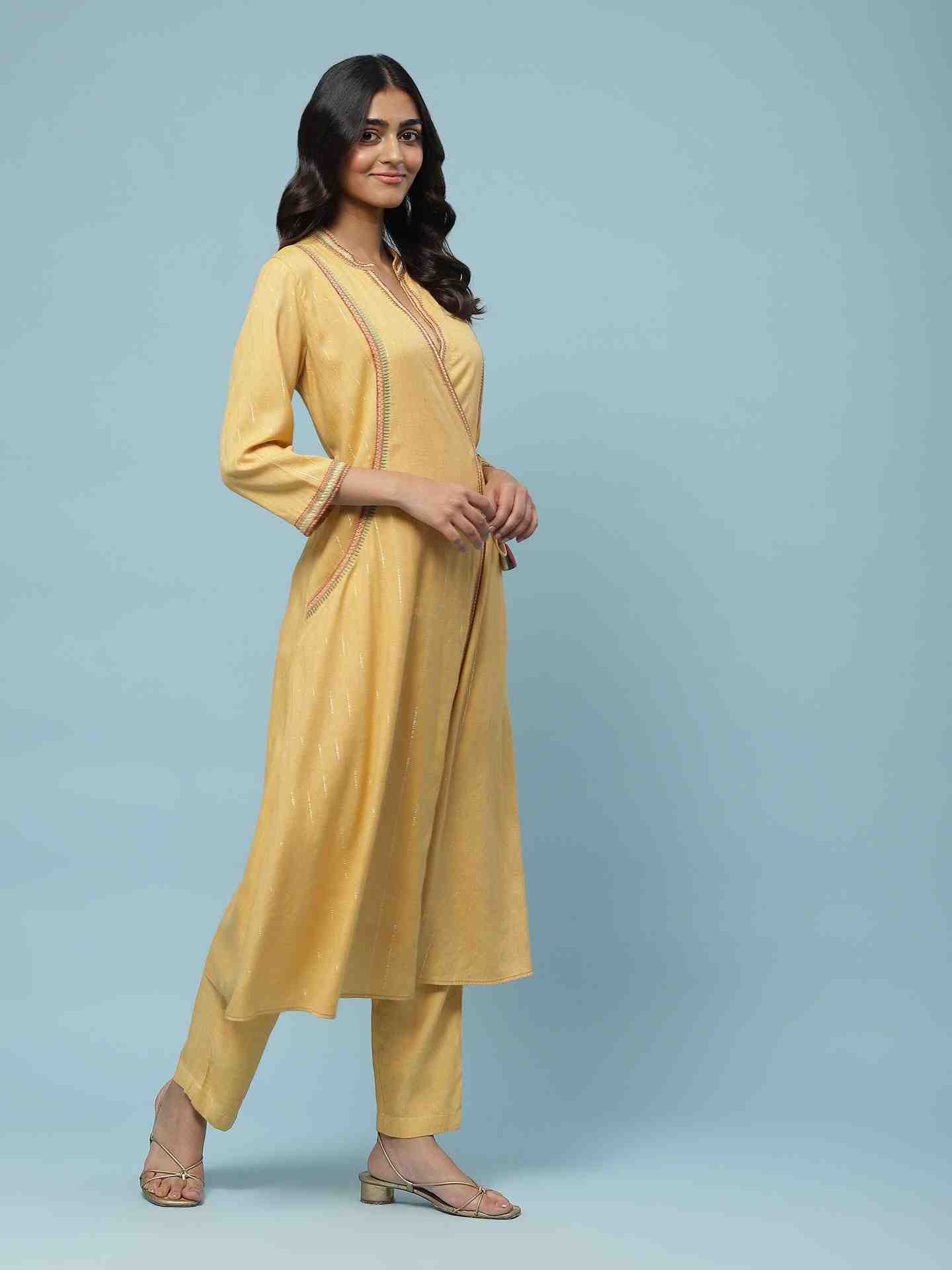 Yellow Amrat Suit Set