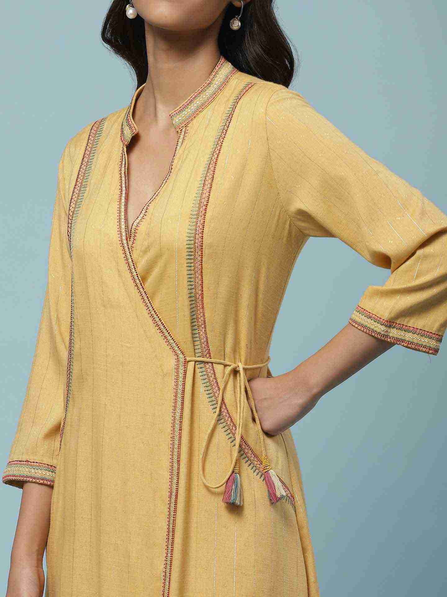 Yellow Amrat Suit Set